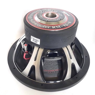 ลำโพงซับวูฟเฟอร์ติดรถยนต์ 12”นิ้วลำโพงเบส Subwoofer ยี่ห้อ RPM รุ่น RM-12A เบสหนัก เหล็กหล่อ วอยซ์คู่ ขนาด 12นิ้ว