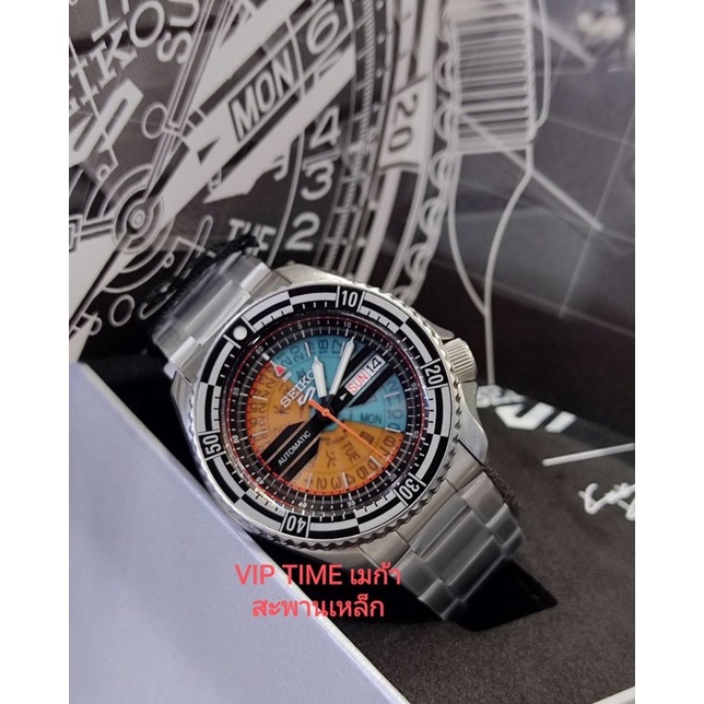 โค้ด15CCBSEP3 รับคืน1000coins นาฬิกา Seiko 5 Sports Kosuke Kawamura Limited Edition รุ่น SRPJ41K1,SRPJ41K,SRPJ41