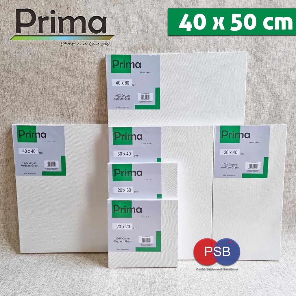 Prima Painting Canvas 40x50 cm Green Series / Painting Canvas