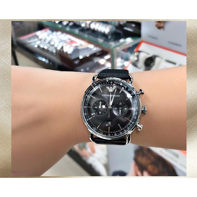 Armani AR1114 Men's business casual quartz watch waterproof calendar  chronograph handsome Japanese timepiece | Shopee Thailand