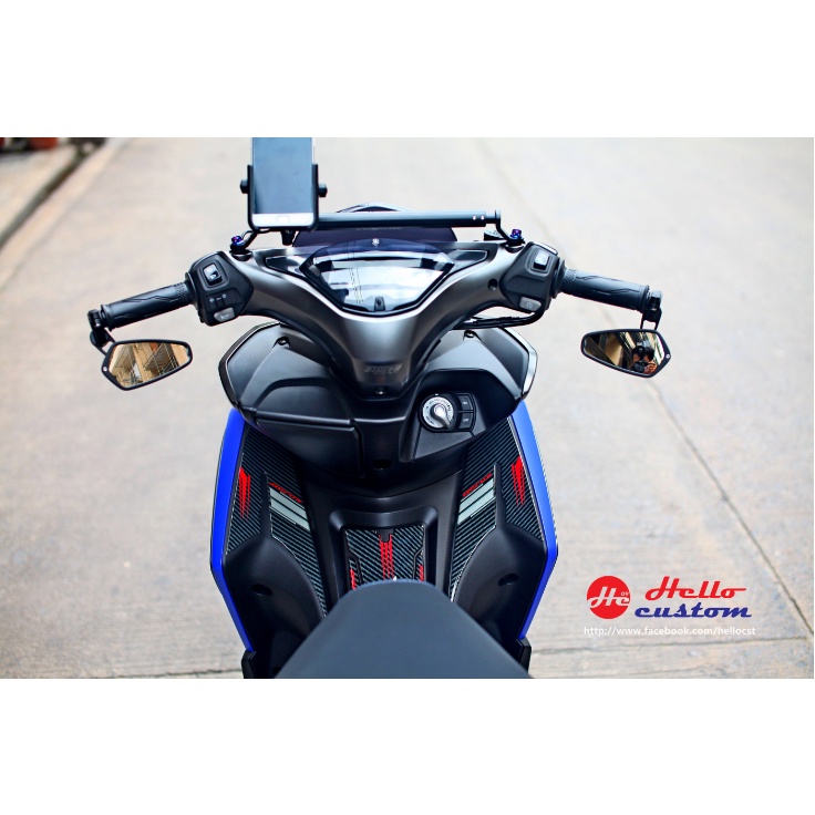กระจกปลายแฮนด์ Racing Power ใส่ได้ทุกรุ่น ADV / NMAX / XMAX / FORZA / CLICK / LEXI / AEROX ราคา ถูกที่สุด ดีลบีเคเค แกลเลอรีภาพที่ 3