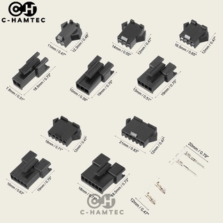 ปลั๊ก SM2.54 JST-SM-2P 3P 4P 5P 6P แพ็คละ 10 ชุด