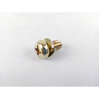 สกรูชุดแขนเลี้ยว SCREW SEMS PAN HEAD (03004-50612) อะไหล่รถไถนาเดินตาม ยี่ห้อ KUBOTA