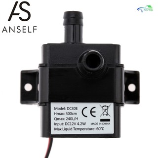 ราคาพิเศษ 50 Anself ปั้มน้ำอัลตร้ามินิ DC12V 4.2W  ไมโคร Brushless กันน้ำ ส่วนลด100 บาท โค้ด