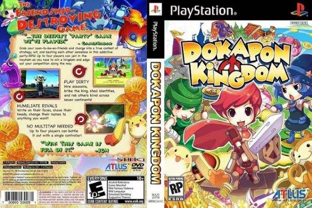 แผ่นเกมส์Ps2 - Dokapon Kingdom แผ่นไรท์คุณภาพ (เก็บปลายทางได้)✅✅