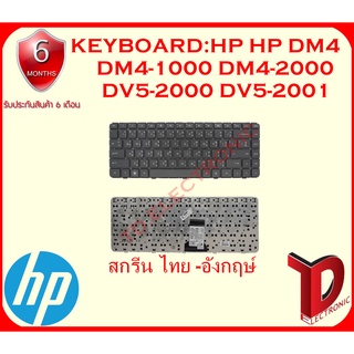 KEYBOARD: HP DM4 DM4-1000 DM4-2000 DV5-2000 DV5-2001  THI-ENG