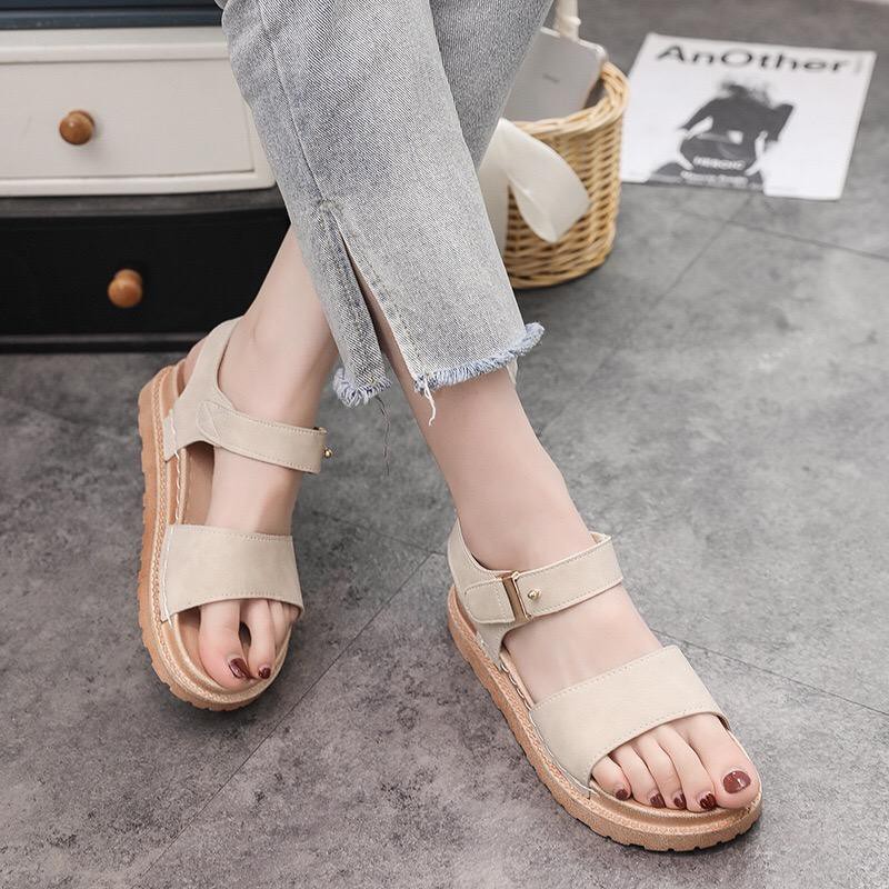 รองเท้าแตะรัดส้น แฟชั่นผู้หญิง (เท้าอวบแนะนำเพิ่ม 1 ไซส์)👡👡