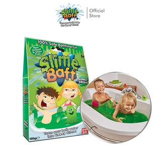 SLIME BAFF GREEN ผงทำสไลม์ในอ่างน้ำ ของแท้ผลิตในอังกฤษ เปลี่ยนอ่างน้ำธรรมดาเป็นอ่างสลามสีสันสดใส นอนแช่ได้ ปลอดภัย