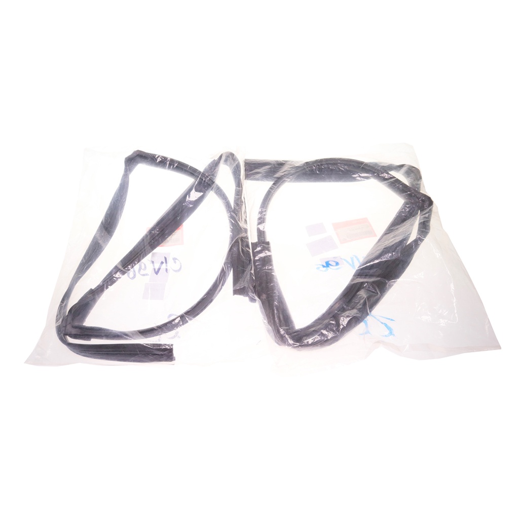 ร่องสักหลาดกระจก ประตูหลัง บน ซ้าย-ขวา ฮอนด้า ซีวิค โฉมตาโต  EN1 EJ6 EJ9 EK5 ซีดาน 4 ประตู Honda Civ