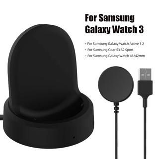 แท่นชาร์จไร้สาย ชาร์จเร็ว สําหรับ Samsung Gear S3 S2 Samsung Galaxy Watch Active 1 2 Galaxy Watch 3