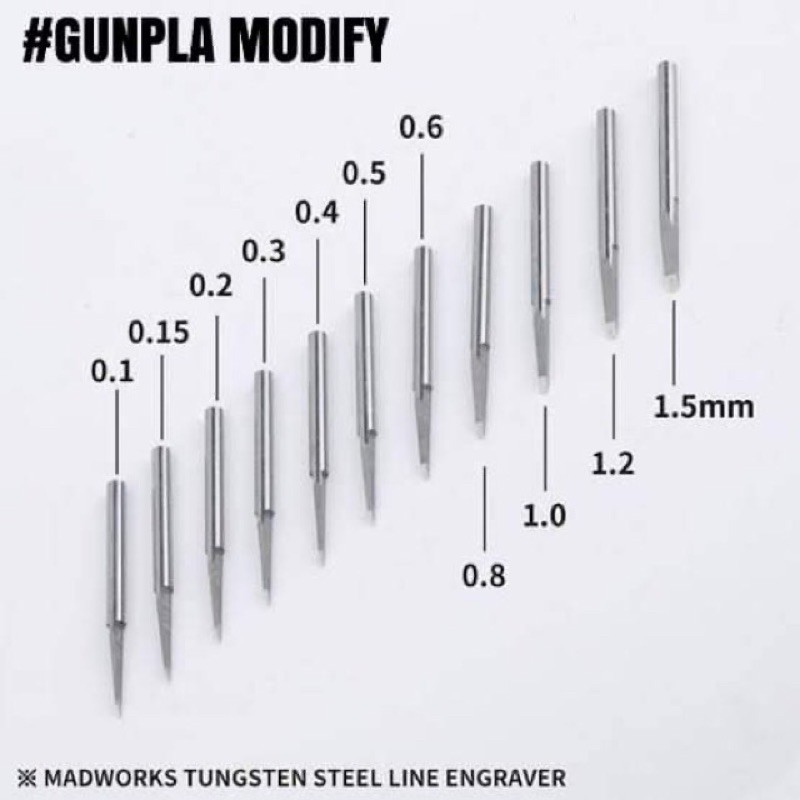 Madworks Tungsten Steel Line Engraver