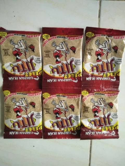 1 แพ็คของ JITU PELLETS เหยื่อตกปลา WHOLESALE PELLETS