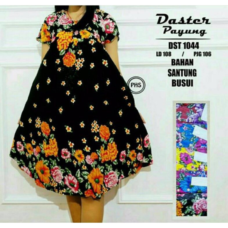 Daster ร่มบทคัดย่อ / Floral Motif / Busui Bumil Friendly / Wanika Daster / Daster