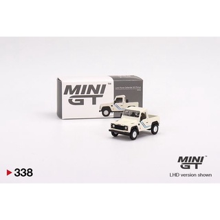 MiniGT No. 338 Land Rover Defender 90 Pickup White