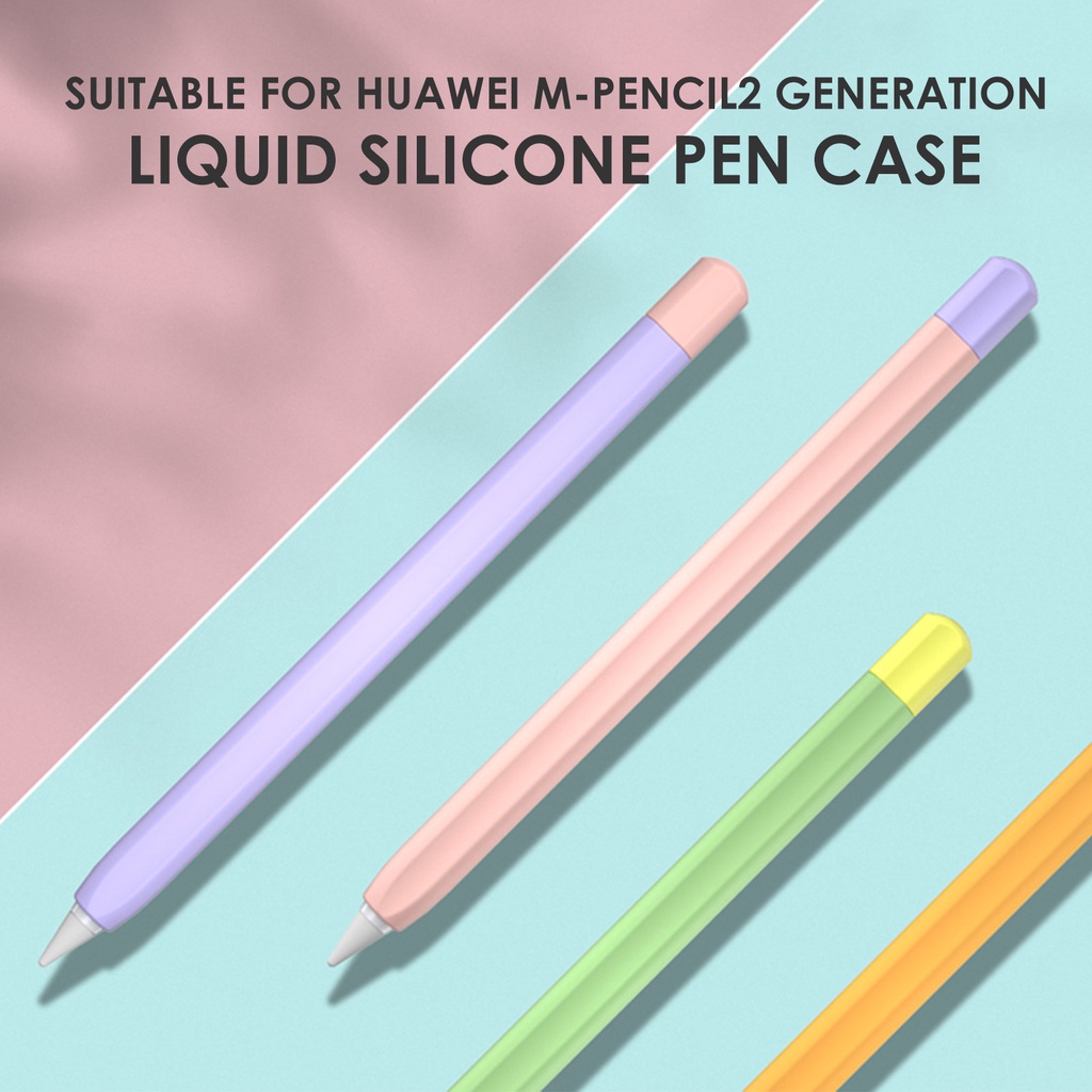 เคสซิลิโคนนิ่ม สีแคนดี้ กันลื่น กันตก สําหรับ Huawei Pad M-Pencil 2 Honor Magic-Pencil 2 Stylus