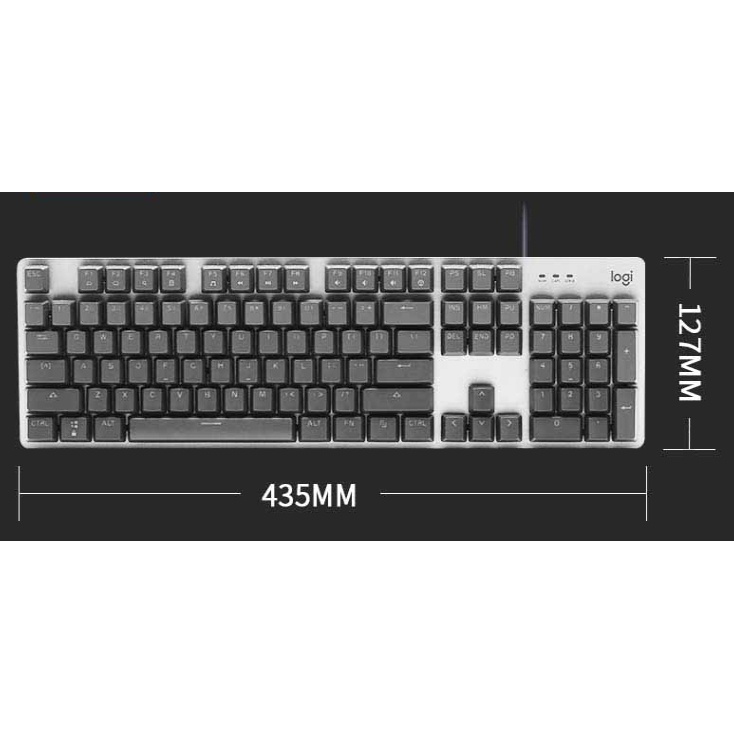  logitech k845 mechanical keyboard ttc switch 