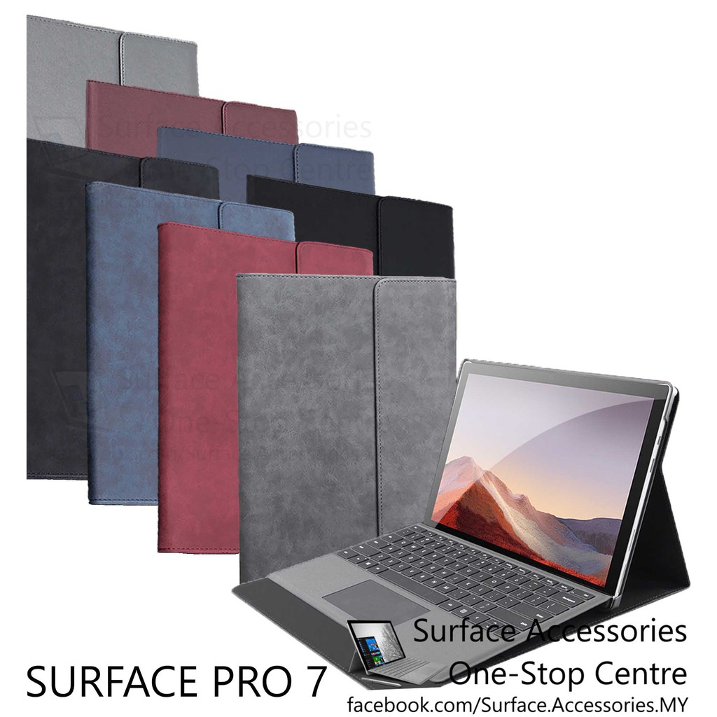Microsoft Surface Pro 7 Casing Pro 7 Cover PREMIUM Case Stand