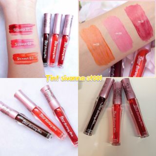 😘​สิวันนา ลิป Tint St001💋  สิวันนา ลิปทิ้น ติ้นทาปาก ทินท์ทาแก้ม