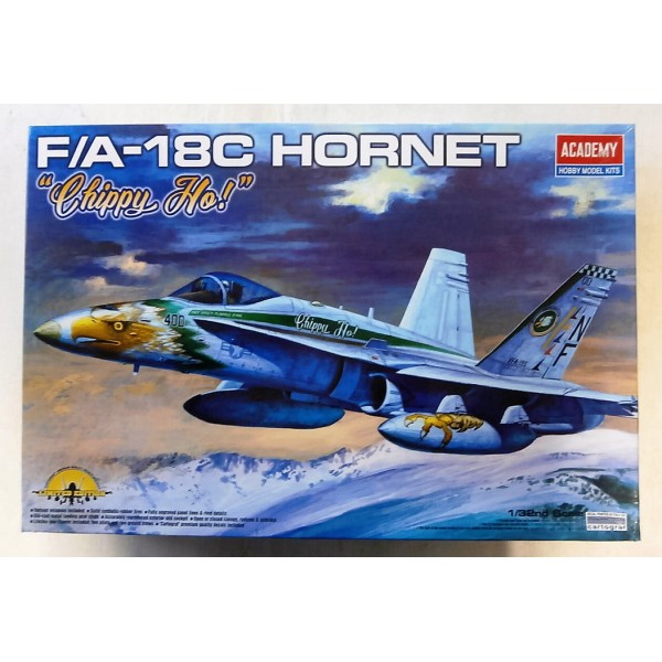 โมเดลเครื่องบิน Academy Model 1/32 AC12104 4 F/A-18C HORNET "Chippy Ho"