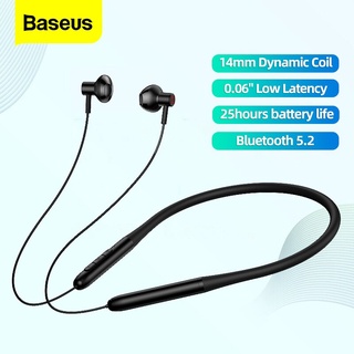 Baseus P1 หูฟังบลุทูธแบบคล้องคอ Neck-mounted Bluetooth Headset with Microphone หูฟังบลุทูธ