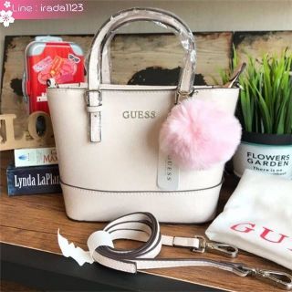 GUESS Factory Womens  Mini Tote Bag ของแท้ ราคาถูก