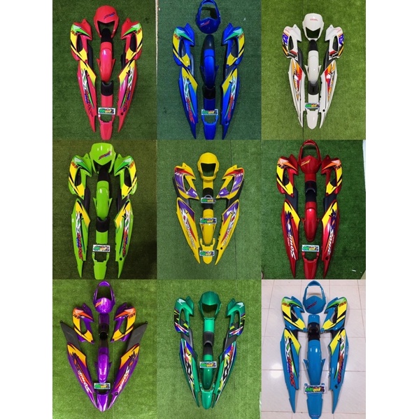 ชุดสี โซนิคตัวเก่า8 ชิ้นสี งานabs