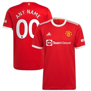 เสื้อยืด ลาย Manchester United Red 2021/22 สําหรับเด็ก