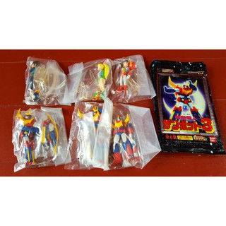 [RARE ล้างสต๊อก] BANDAI GASHAPON HG EX ZAMBOT 3 ชุดรวมฟิกเกอร์จากเรื่องซัมบอท 3 สินค้าหายาก ปี 1999 ของใหม่ ของแท้ 100%