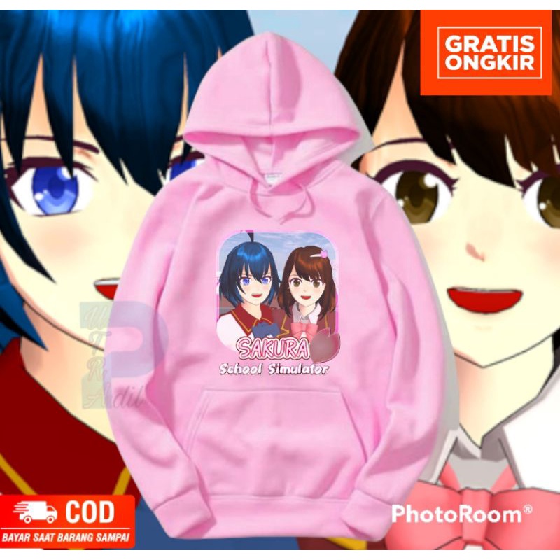 SAKURA SCHOOL/SAKURA SKUL/เด็กเสื้อเด็กHoodie/ผู้ใหญ่Hoodie/SAKURA SCHOOLเสื้อกันหนาว/SAKURA SCHOOL 