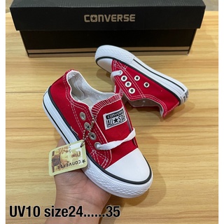 Converse kids รองเท้าผ้าใบผูกเชือกสำหรับเด็ก