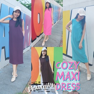 ชุดให้นม คลุมท้อง maxi dress // 2ตัวขึ้นไป 350 บาทค่า