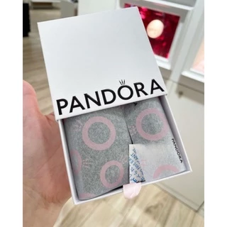(ของแท้100%)อุปกรณ์ pandora​ อุปกรณ์ กล่อง ถุง ผ้าขัด แพนโดร่า