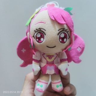 พวงกุญแจ ตุ๊กตา Plush Cure Grace รุ่น 3 "HealinGood Precure" พริตตี้เคียว ขนาด6นิ้ว ป้าย Banpresto งานสวย ลิขสิทธิ์แท้