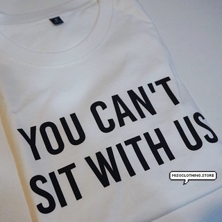 "You Cant" เสื้อยืดสกรีน สวมใส่สบาย