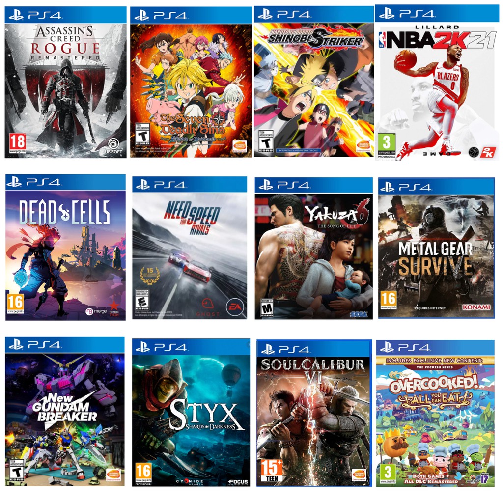 (ถูกสุดเล่นในเครื่อง PS5 ได้)เกม PS4 แผ่นแท้ใหม่ราคาถูกสินค้าพร้อมส่ง ไม่ถูกไม่ต้องเอาไป
