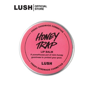 LUSH ลิปบาล์ม ลิปมันบํารุงริมฝีปาก HONEY TRAP LIP BALM 12g