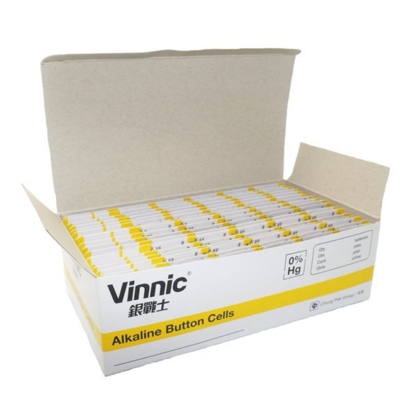 พร้อมส่ง แบตเตอรี่แท้ ยี่ห้อ Vinnic L736F/AG3 Alkaline1 ก้อน