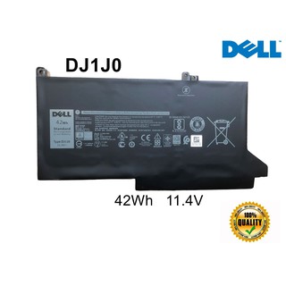 Dell แบตเตอรี่ DJ1J0 (สำหรับ Latitude E7280 E7480 E7490 12-7280 14-7480 ) Dell Battery Notebook เดล แบตเตอรี่ โน๊ตบุ๊ค