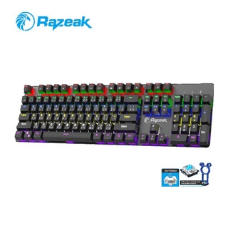 คีย์บอร์ด Razeak Panther RK-X09 Metal Mechanical Keyboard