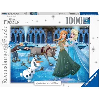 จิ๊กซอว์ Ravensburger - Disney Frozen Anna, Elsa, Krisstoff, Olaf und Sven 1000 piece (ของแท้ มีสินค้าพร้อมส่ง)