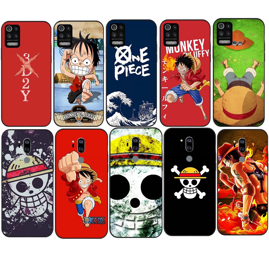 LG Q6 V50S G8 ThinQ G8X ThinQ G7 ThinQ เคสซิลิโคนอ่อนนุ่ม TPU ฝาครอบโทรศัพท์ FB18 อะนิเมะ One piece