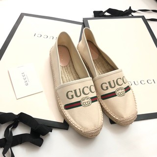 Gucci รองเท้า Espadrille