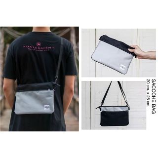 กระเป๋า​สะพาย IA SACOCHE BAG (GRAY/BLACK)