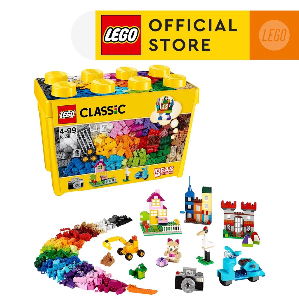 LEGO® Classic 10698 Large Creative Brick Box (790 Pieces) \ Creative Kit Building Blocks Creative Fu