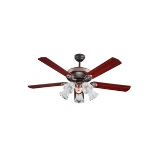 พัดลมโคมไฟ SB18 WIN WD CS BR/OAK 52"5P 5L | WINFAVOUR | SB18 พัดลมโคมไฟ ไฟเพดาน Lighting &amp; Ceiling Fans Shock Price พัดล