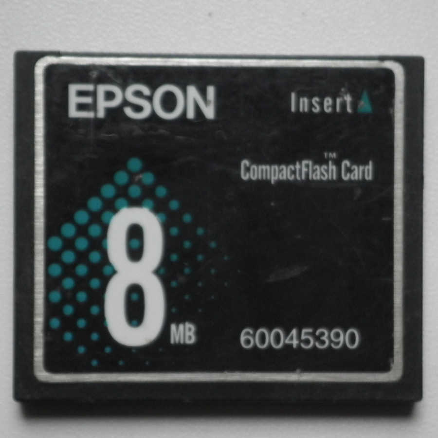 Canon 8MB CompatchFlash FC8M CF memory card บัตรเก็บข้อมูล