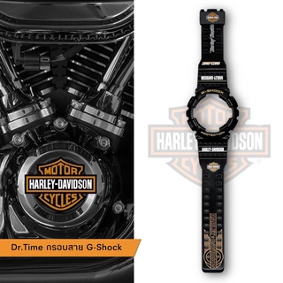 กรอบสาย G-SHOCK ของแท้ 100% สกรีน Harley Davidson รุ่น GA-11O,GA-14O,GA-1OO ,GA-12O,GD-12O,GD-1OO,GAX-1OO