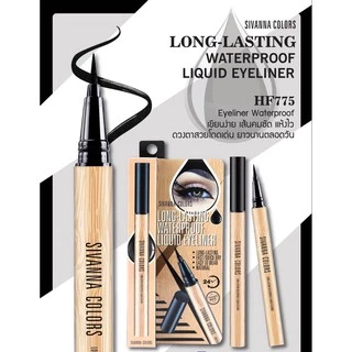 ♦️ของแท้·ส่งด่วน·ถูก♦️Sivanna Long-Lasting Waterproof Liquid Eyeliner #HF775 : ซิวานน่า อายไลเนอร์ x 1ชิ้น dayse
