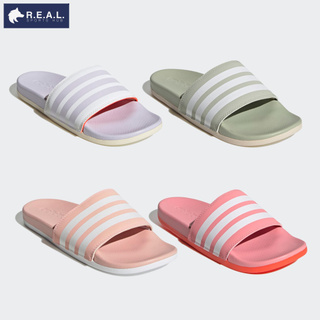 💸ลด45.-ใส่โค้ดRSPRAUG1💸รองเท้าแตะ Adidas รุ่น Adilette Comfort สีเขียว และ ชมพู [FY7846 FY7848 GV9738 GV9739]