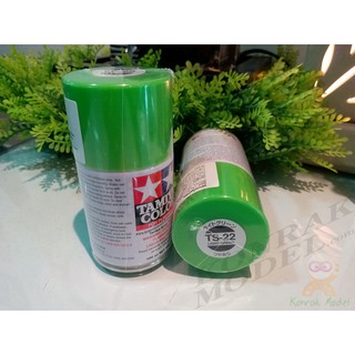 สีสเปย์ Tamiya TS-22 LIGHT GREEN 100ML